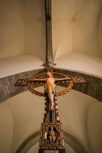 Bibikow, Walter 아티스트의 Sweden-Gotland Island-Stanga-Stanga church-interior crucifix작품입니다.